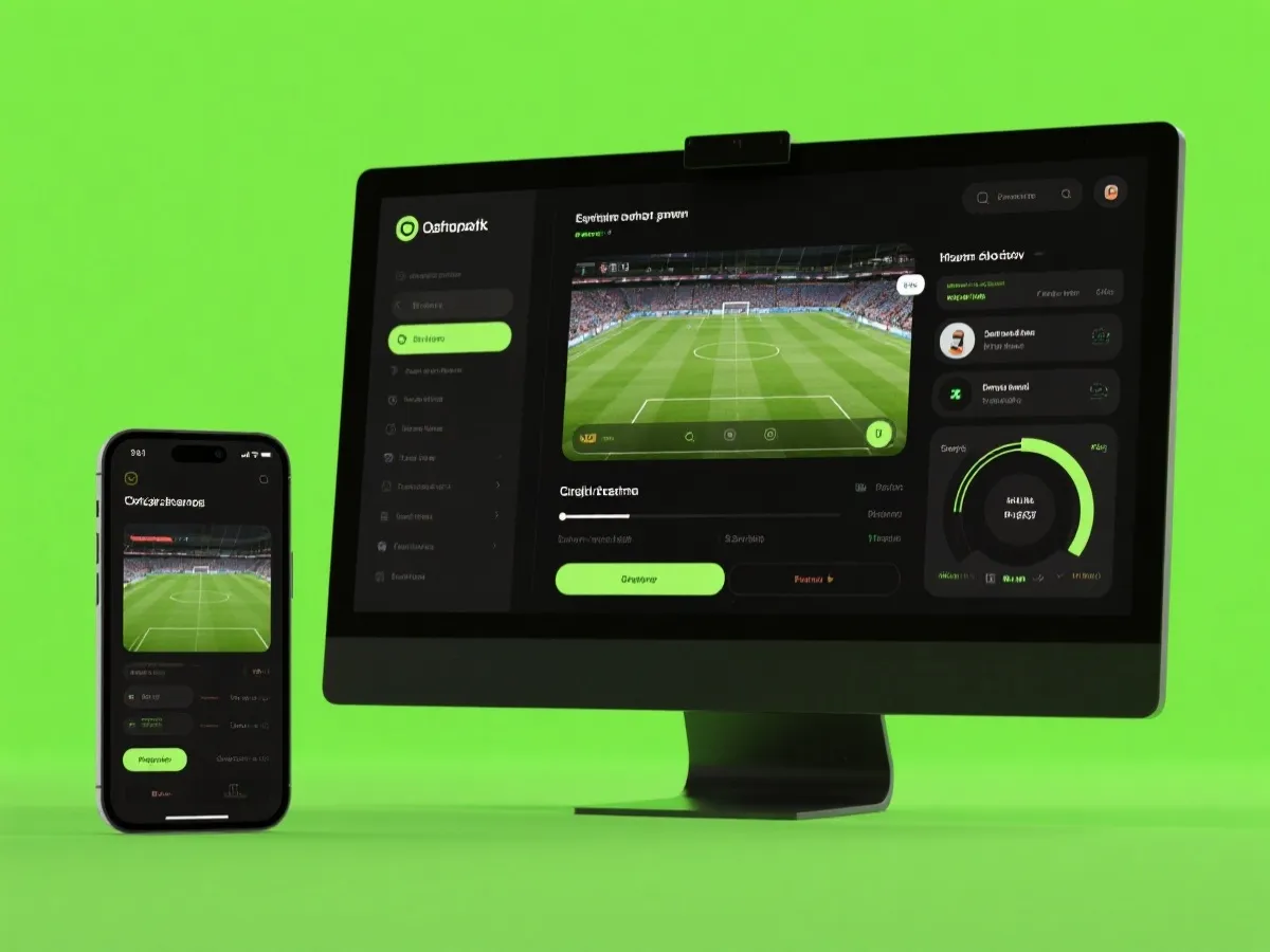 世界杯实时直播界面示意图